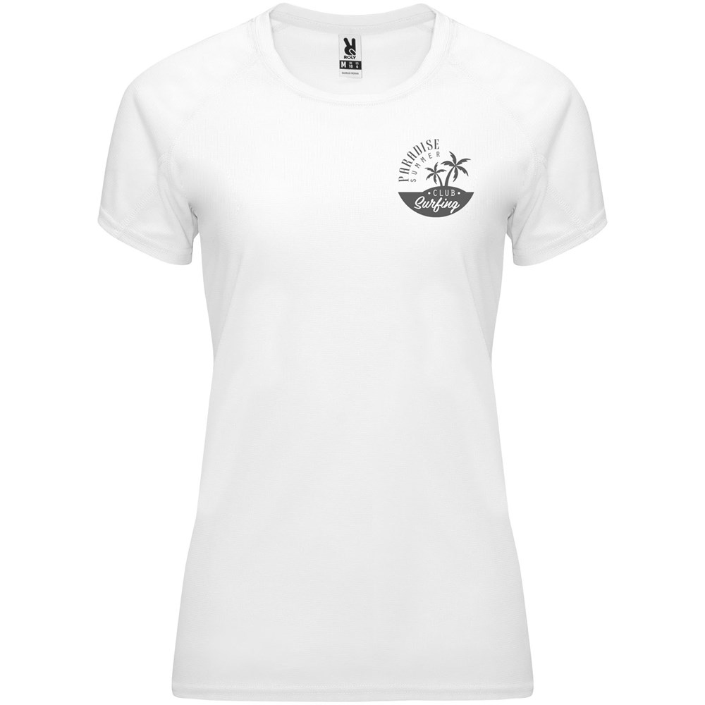 Bahrain Sport T-Shirt für Damen weiss