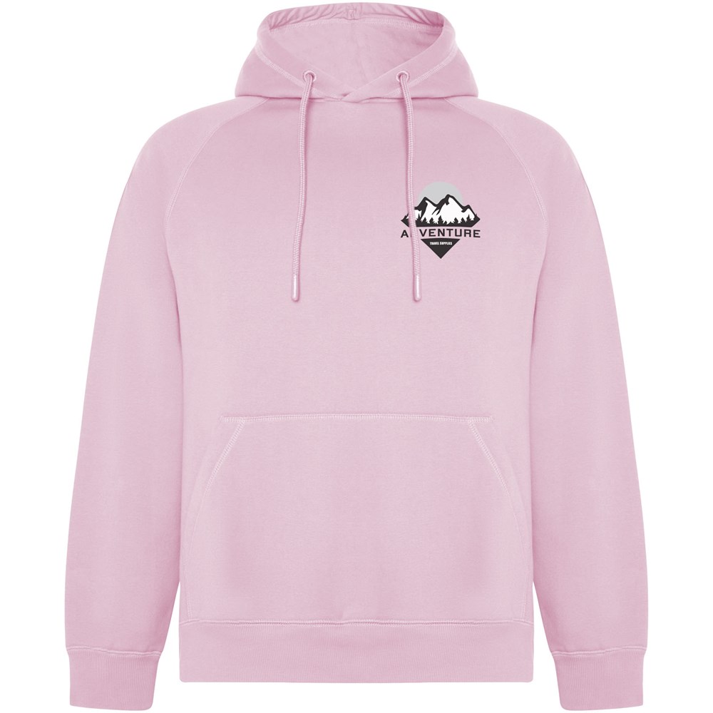 Vinson Kapuzenpullover aus Bio-Baumwolle Unisex hellrosa