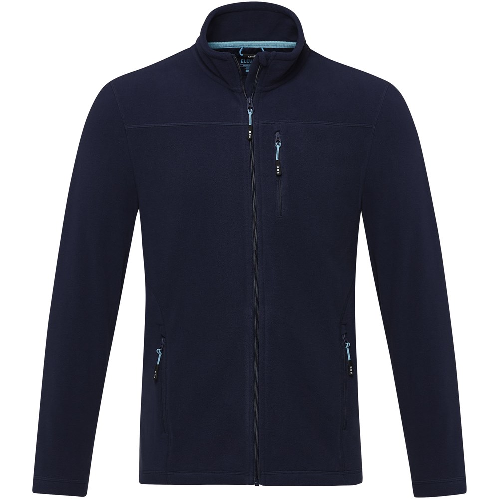 Amber GRS recycelte Fleecejacke für Herren navy