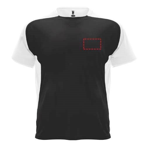 Bugatti T-Shirt Unisex aus recyceltem Material schwarz, weiss