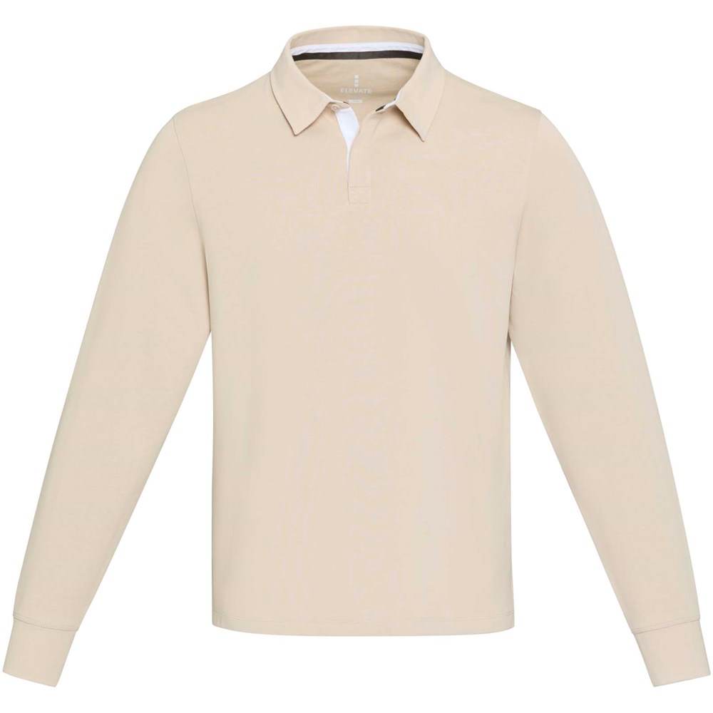 Clyde Rugby Polo Sweatshirt Unisex Oatmeal