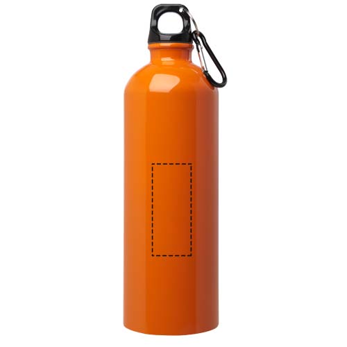 Oregon 750 ml RCS-zertifizierte, einwandige Trinkflasche aus Edelstahl mit Karabinerhaken