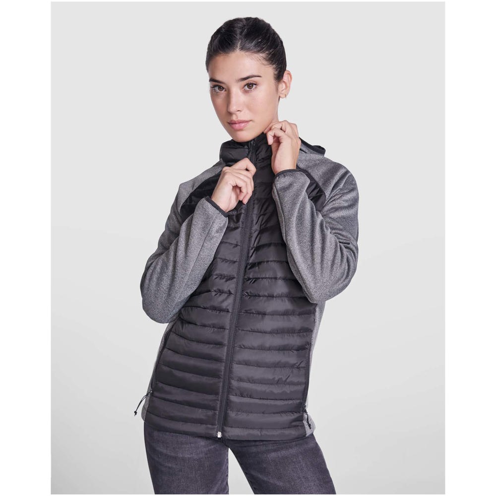 Minsk Hybrid Thermojacke Unisex schwarz, blei