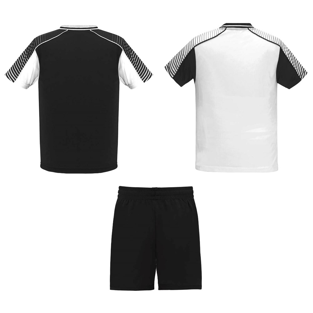 Juve Sport-Set für Kinder weiss, schwarz