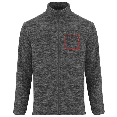 Artic Fleecejacke für Herren heather schwarz