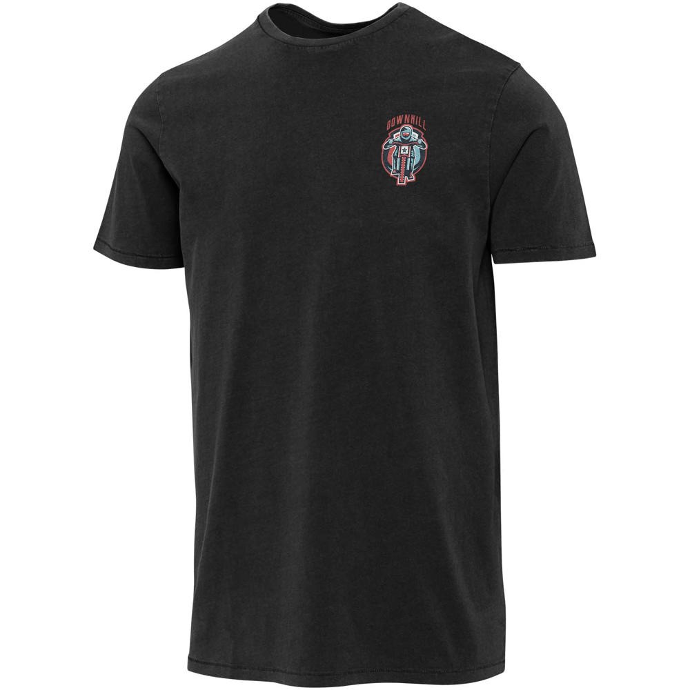 Nanaimo Kurzärmeliges T-Shirt für Herren im Washed Look, 160 g/m2 schwarz