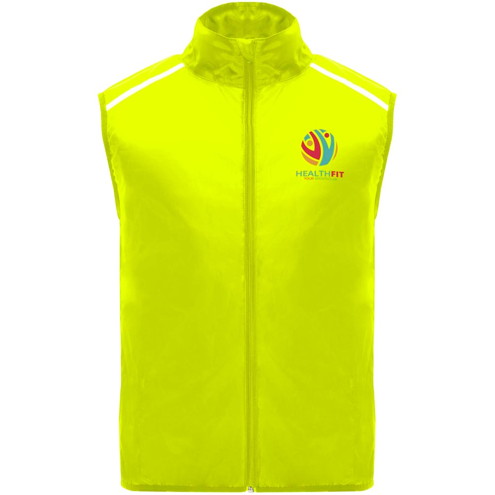 Jannu leichte Laufweste Unisex Fluor Yellow