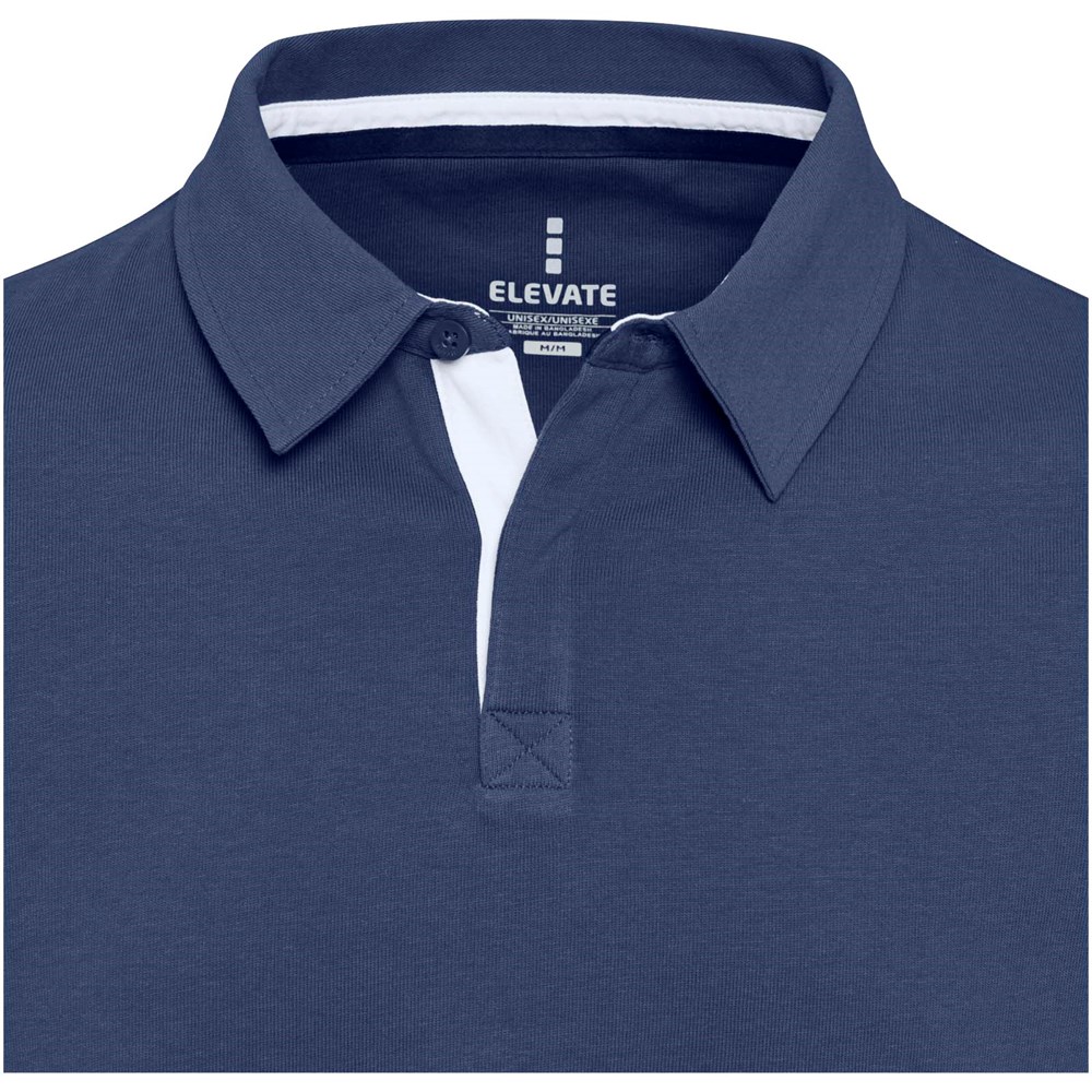 Clyde Rugby Polo Sweatshirt Unisex navy