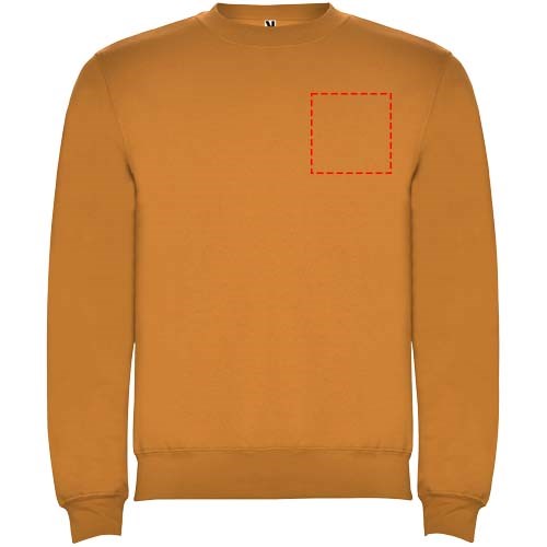 Clasica Sweatshirt mit Rundhalsausschnitt Unisex Curry Yellow