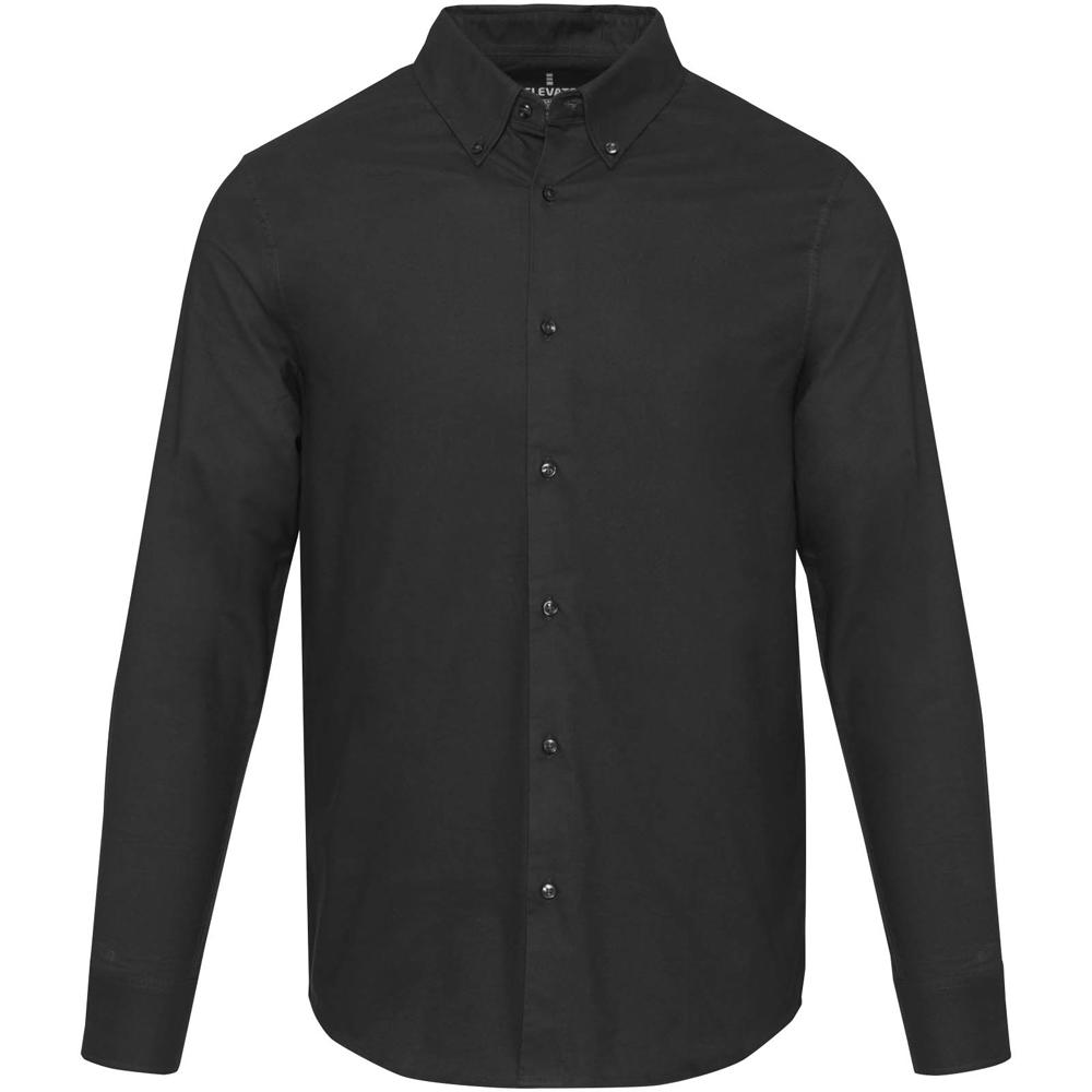 Sphene Oxford Hemd schwarz