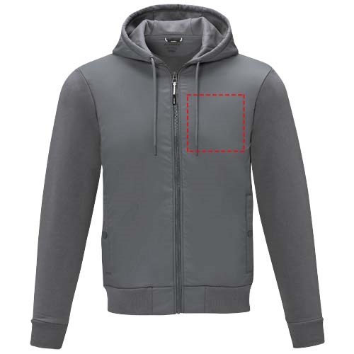 Darnell Hybridjacke für Herren stahlgrau
