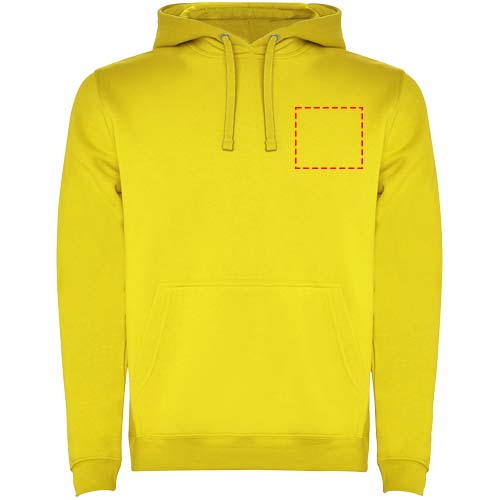 Urban 280 g/m² Kapuzenpullover für Herren gelb
