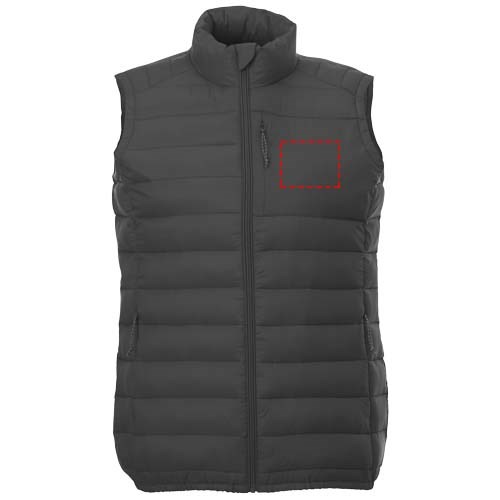 Pallas wattierter Bodywarmer für Damen storm grey