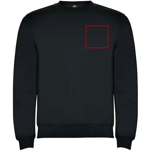 Clasica Sweatshirt mit Rundhalsausschnitt Unisex Dark Lead