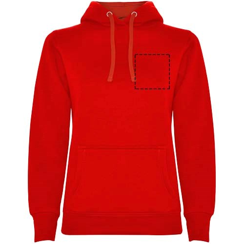 Urban Kapuzenpullover für Damen rot
