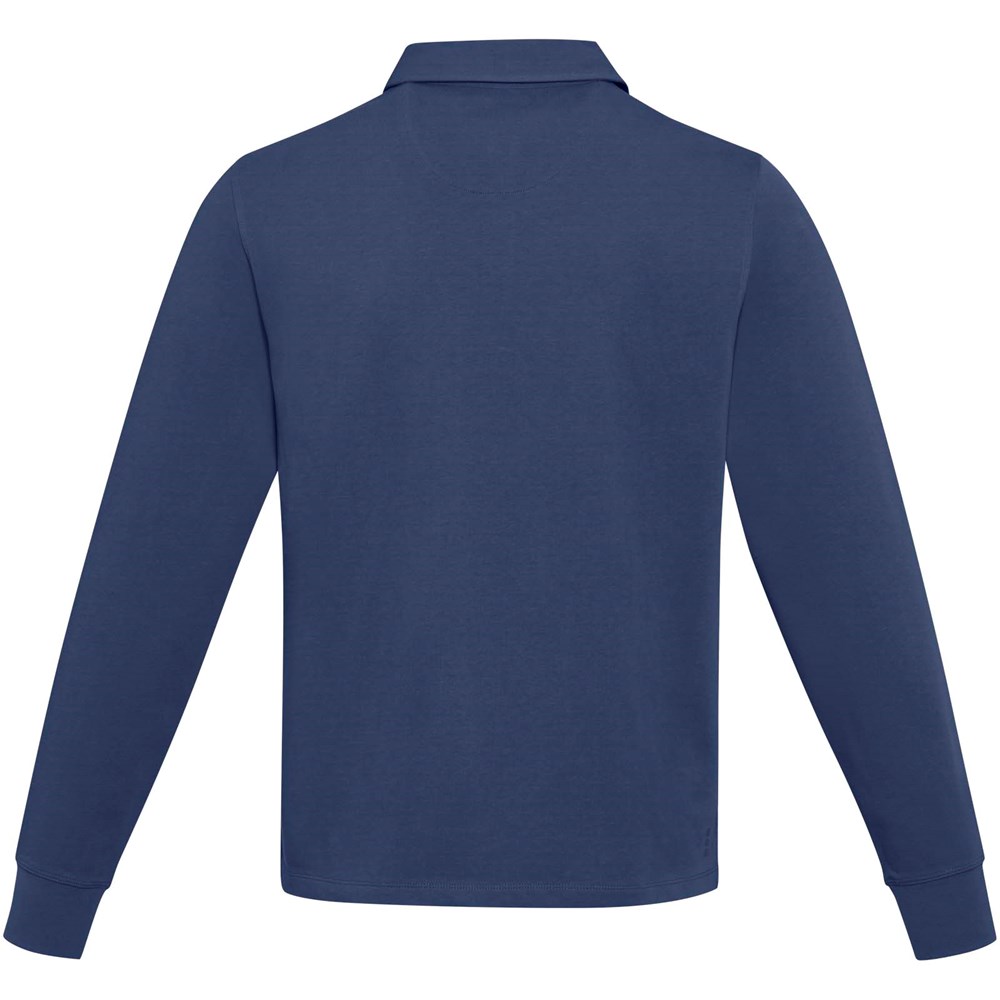 Clyde Rugby Polo Sweatshirt Unisex navy