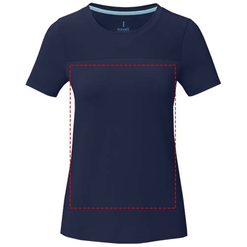 Borax Cool Fit T-Shirt aus recyceltem GRS Material für Damen navy