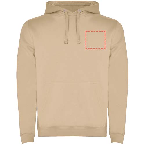 Urban 280 g/m² Kapuzenpullover für Herren sand meliert