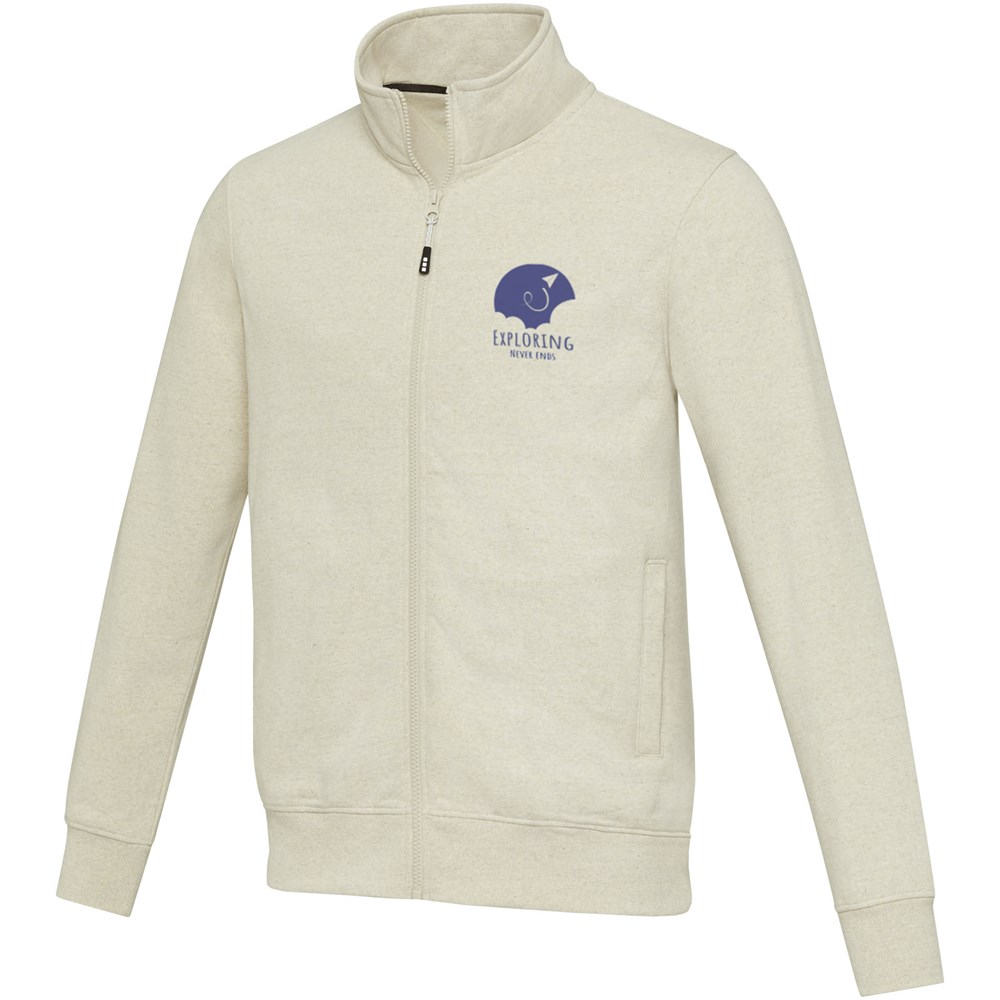 Galena Aware™ Sweatjacke aus recyceltem Material Unisex Oatmeal