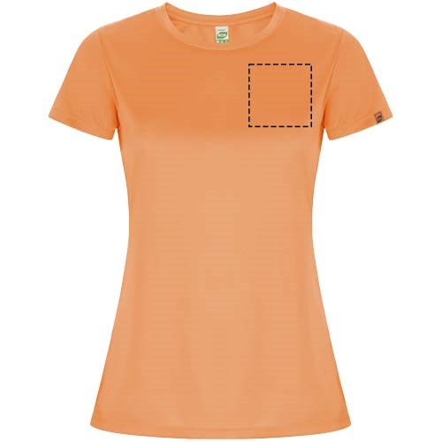Imola Sport T-Shirt für Damen Fluor Orange