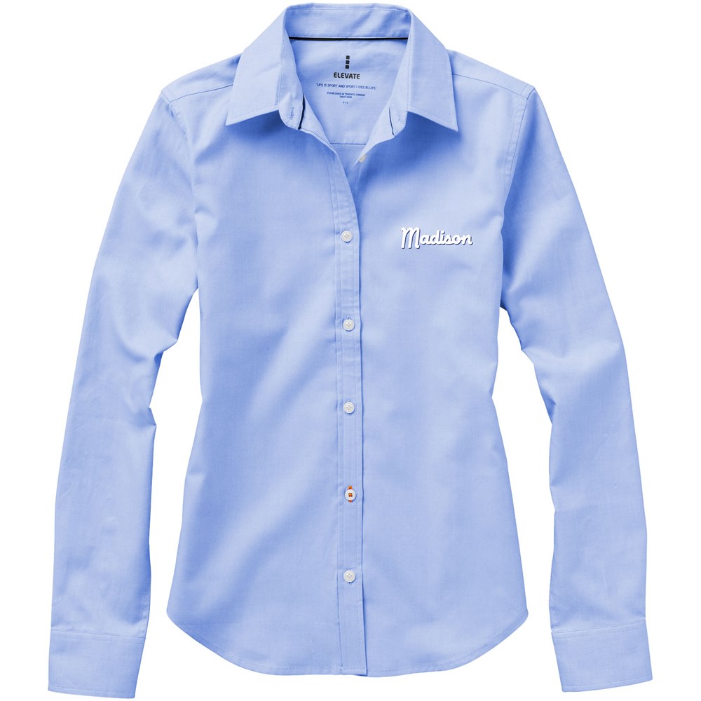 Vaillant langärmlige Bluse hellblau