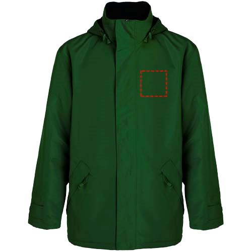Europa isolierte Jacke Unisex dunkelgrün