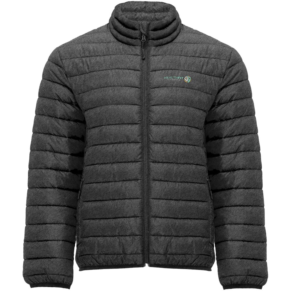 Finland Thermojacke für Herren heather schwarz