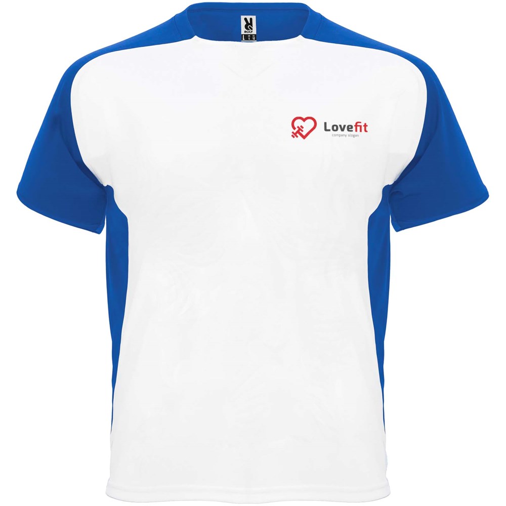 Bugatti Sport T-Shirt für Kinder weiss, royalblau