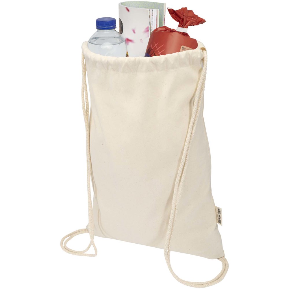 Oregon Blend 140 g/m² GRS-recycelter Turnbeutel 5 L