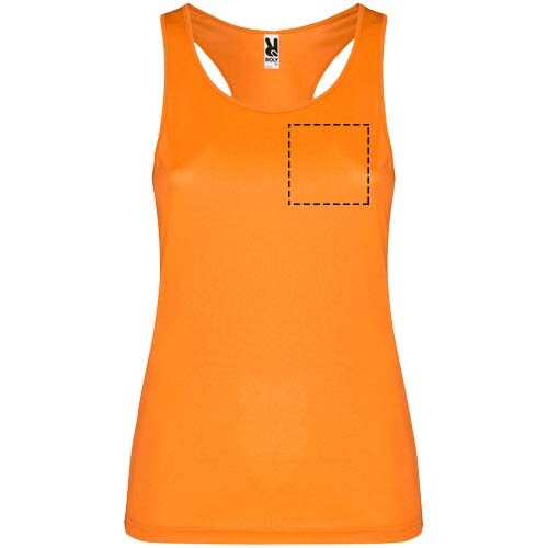 Schura Sport Top für Damen Fluor Orange