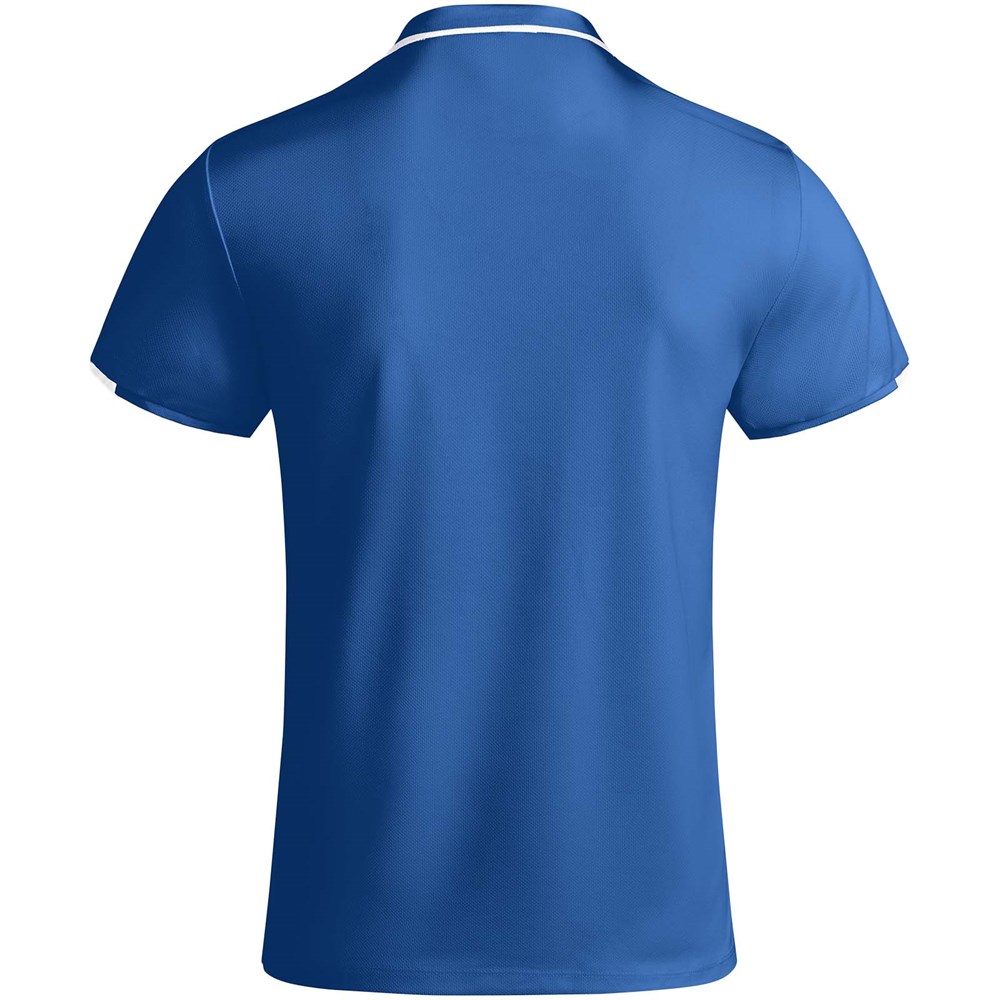 Tamil Sport Poloshirt für Herren royalblau, weiss