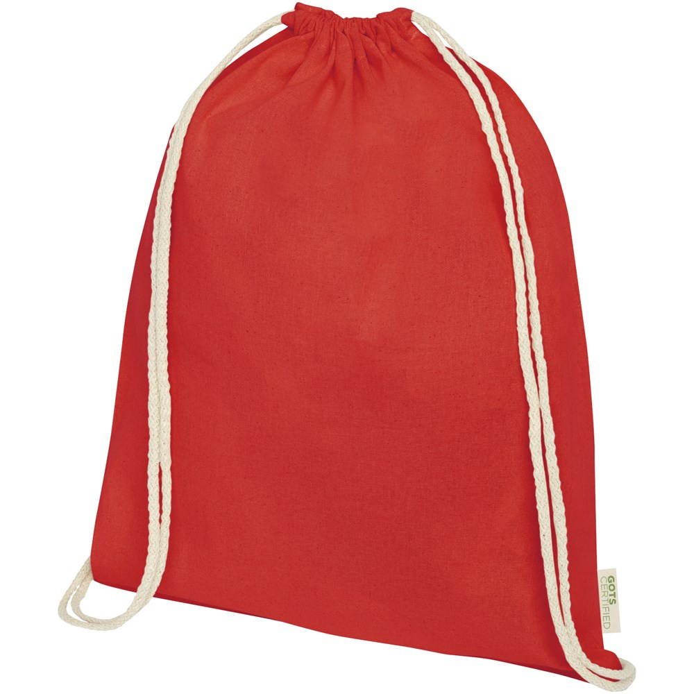Orissa 140 g/m² Turnbeutel aus Bio-Baumwolle 5L