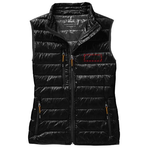 Fairview leichter Daunen-Bodywarmer für Damen schwarz