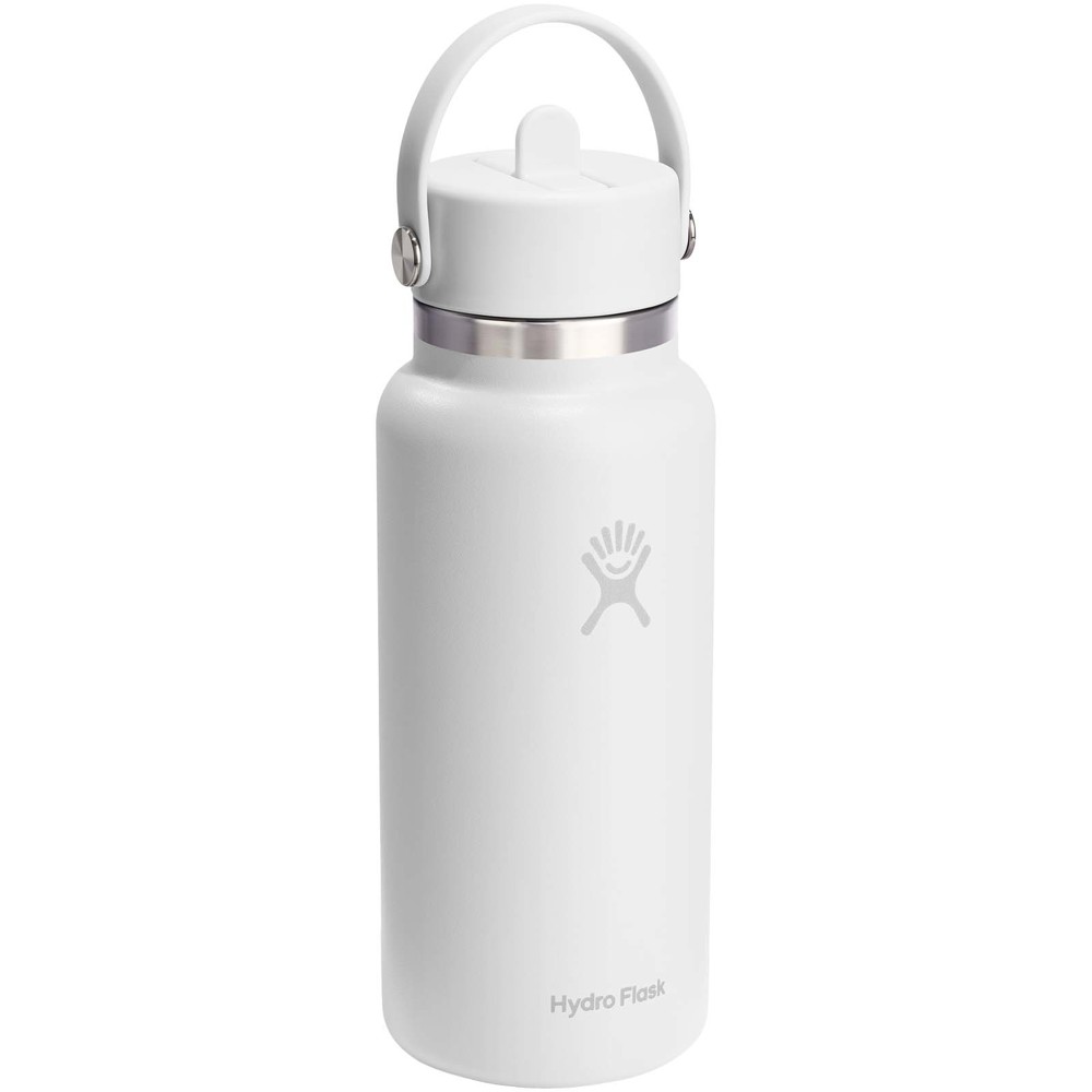 Hydro Flask Wide Mouth 946 ml isolierte Edelstahl Trinkflasche mit Strohhalmverschluss