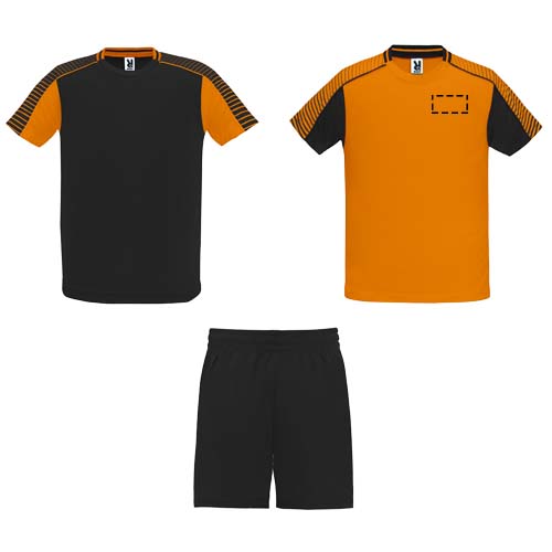 Juve Sport-Set für Kinder orange, schwarz