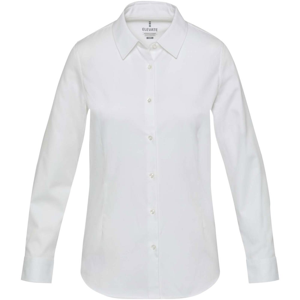 Citrine Twill Bluse weiss