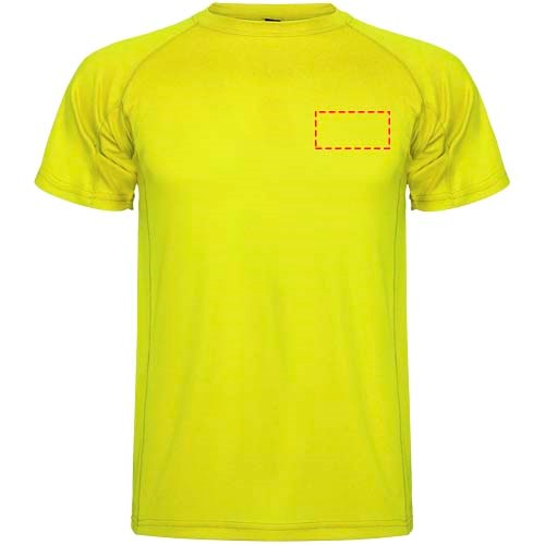Montecarlo Sport T-Shirt für Kinder Fluor Yellow