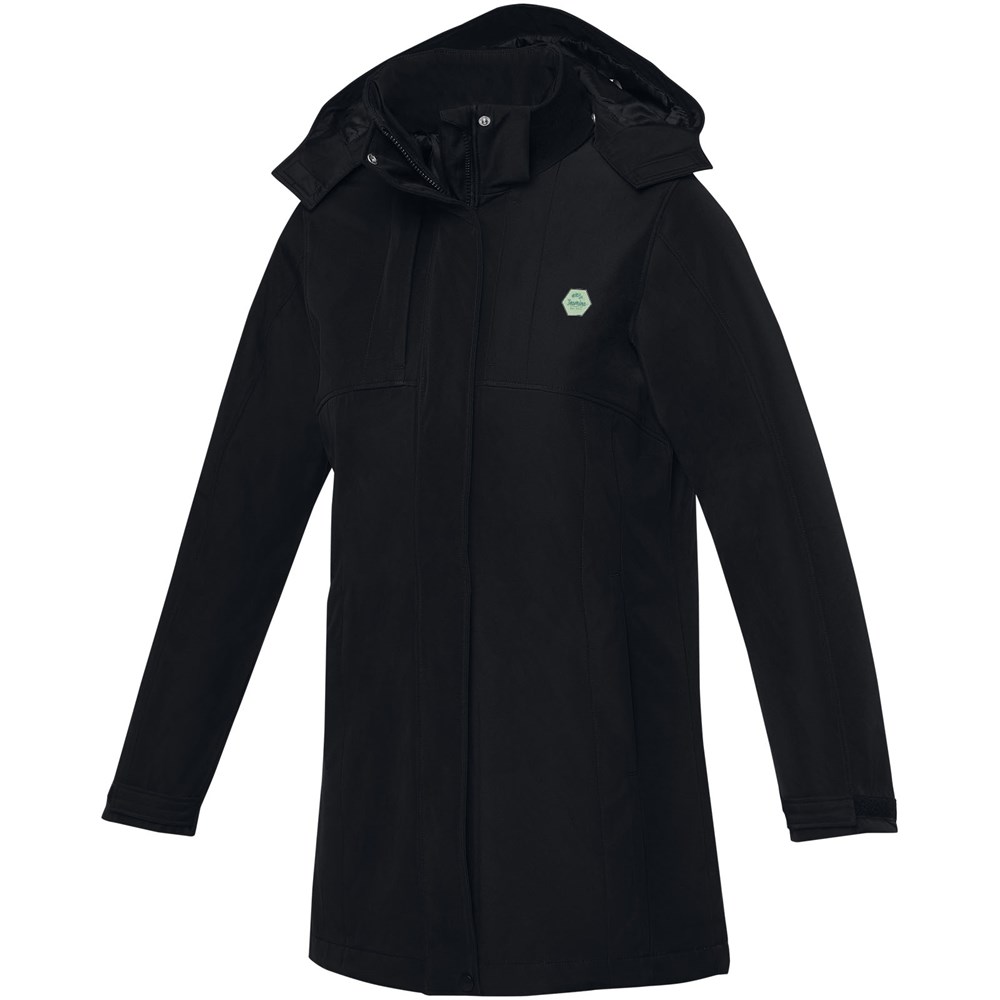 Hardy Isolierter Parka für Damen schwarz