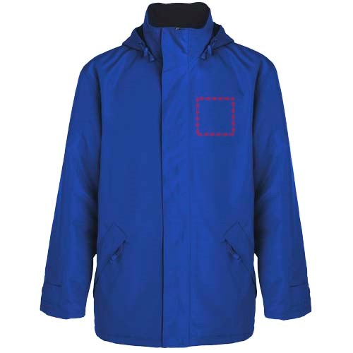 Europa isolierte Jacke Unisex royalblau