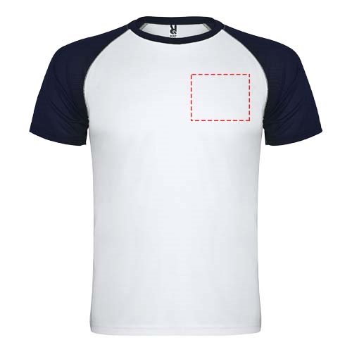 Indianapolis Sport T-Shirt für Kinder weiss, Navy Blue