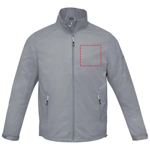 Palo leichte Herrenjacke stahlgrau