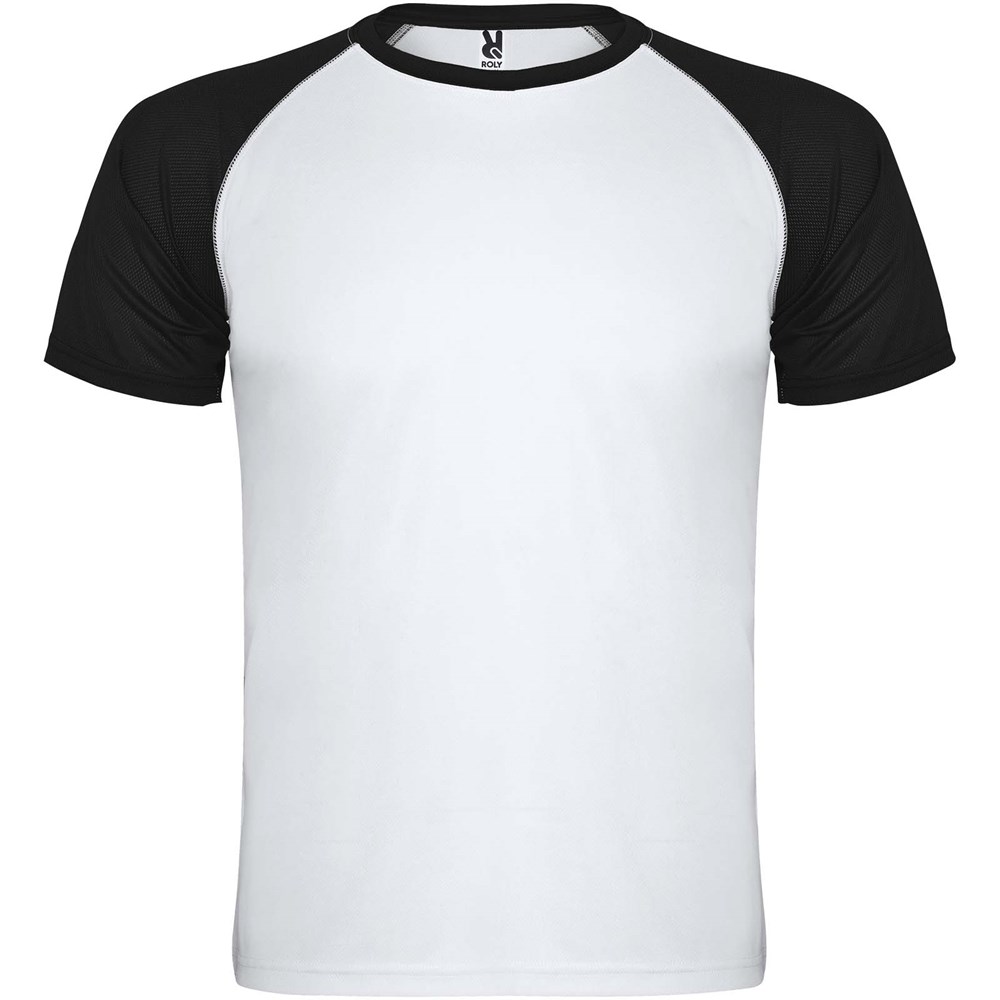 Indianapolis Sport T-Shirt für Kinder weiss, schwarz