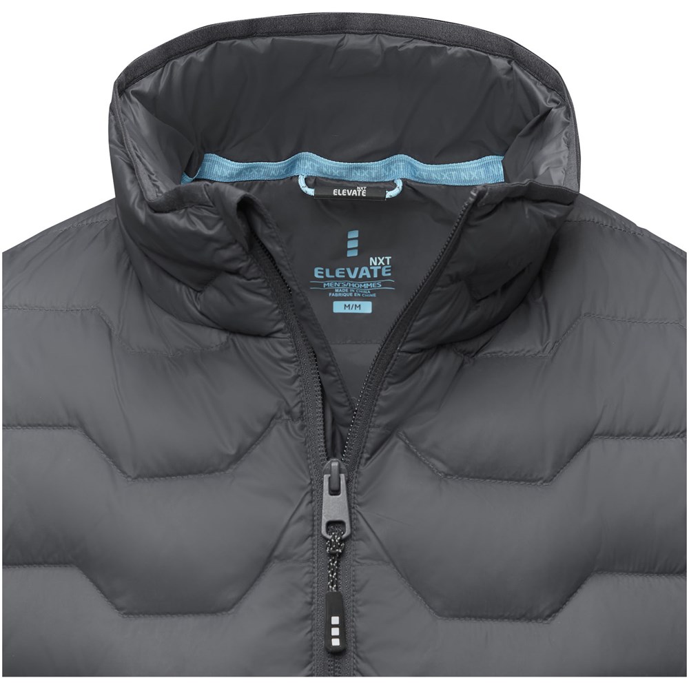 Epidote GRS isolierter Daunen-Bodywarmer aus recyceltem Material für Herren storm grey