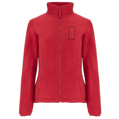 Artic Fleecejacke für Damen rot