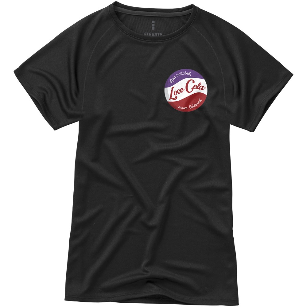 Niagara T-Shirt cool fit für Damen schwarz