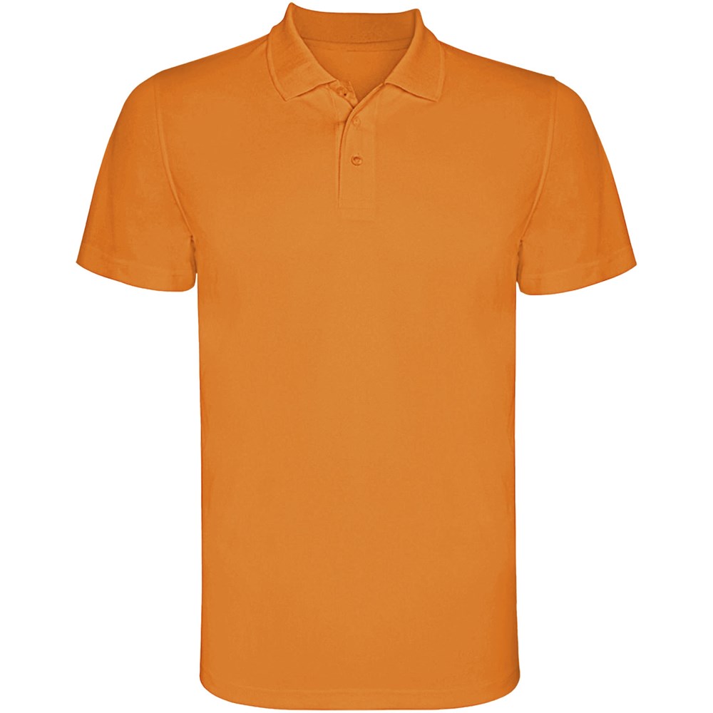 Monzha Sport Poloshirt für Herren Fluor Orange