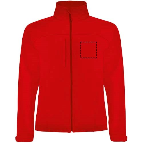 Rudolph Softshelljacke Unisex rot