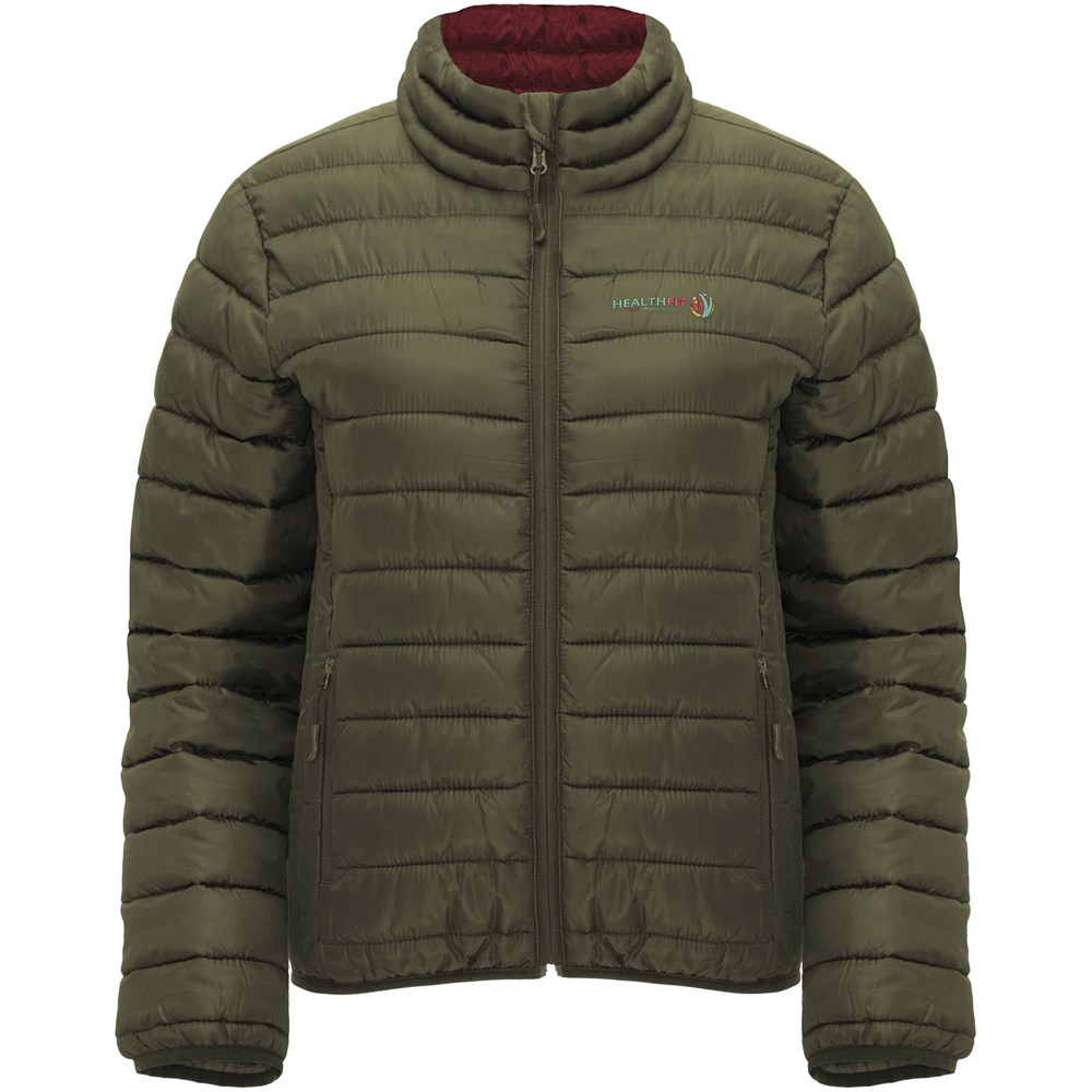 Finland isolierte Jacke für Damen Militar Green