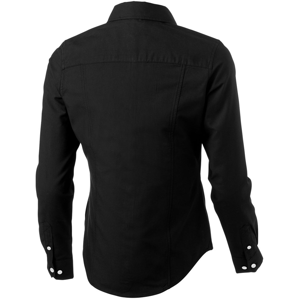 Vaillant langärmlige Bluse schwarz