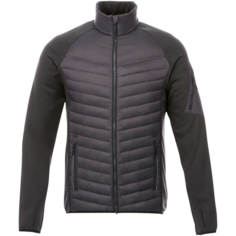 Banff Hybrid wattierte Jacke für Herren storm grey
